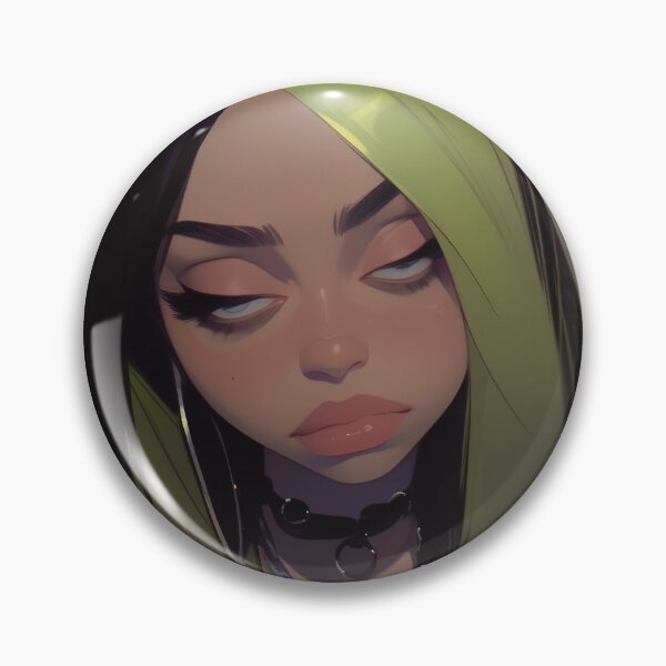 Item preview, Billie's hair inspired avatar designed and sold by Nowshin Tasnim.