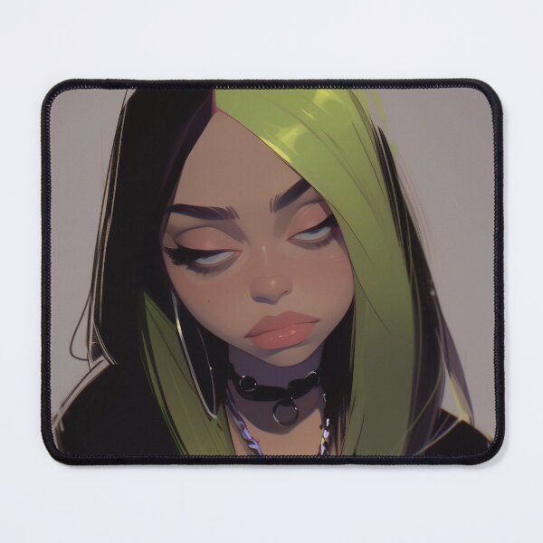Item preview, Billie's hair inspired avatar designed and sold by Nowshin Tasnim.
