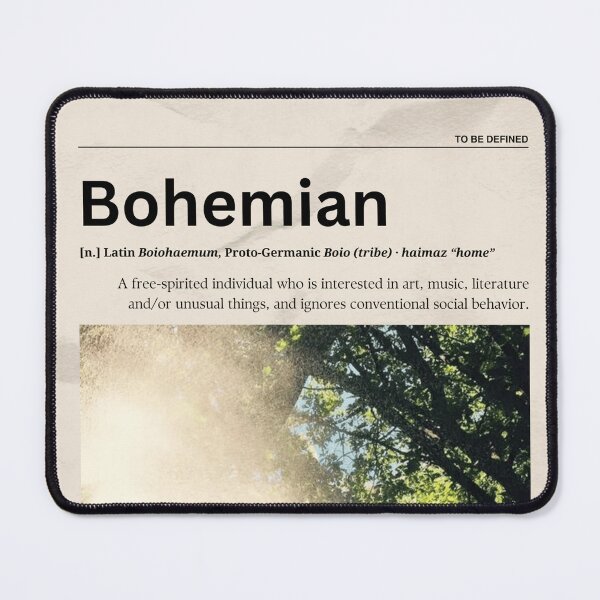 Item preview, Bohemian | Word Definition designed and sold by ToBeDefined.