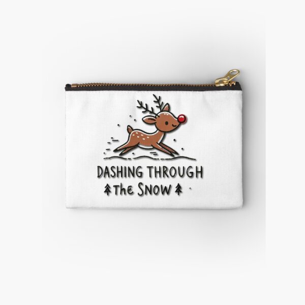 Item preview, Dashing Through the Snow - Cute Reindeer Christmas Design designed and sold by HopeLoom.