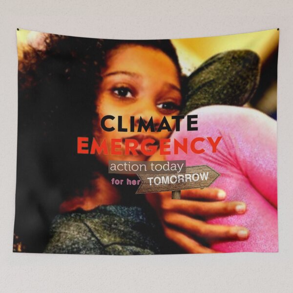 Item preview, Schoolgirl - Climate Emergency  designed and sold by ontological.
