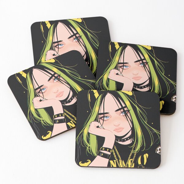 Item preview, Billie's hair inspired avatar designed and sold by Nowshin Tasnim.