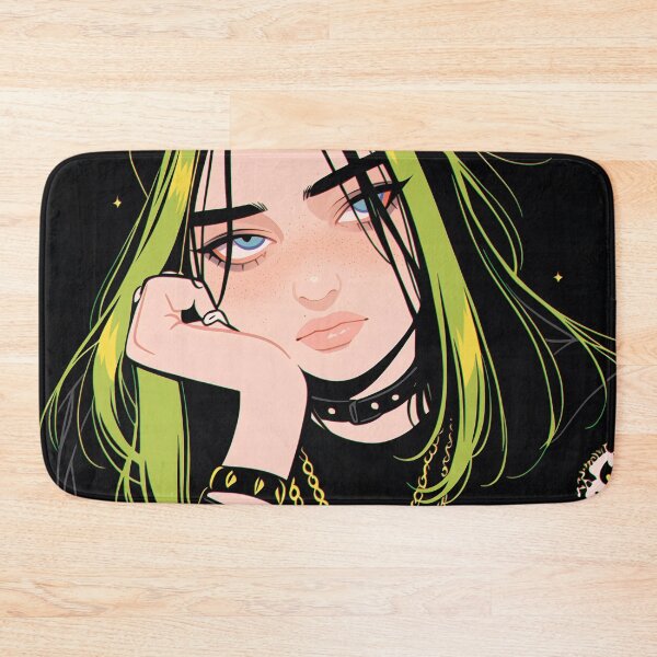 Item preview, Billie's hair inspired avatar designed and sold by Nowshin Tasnim.