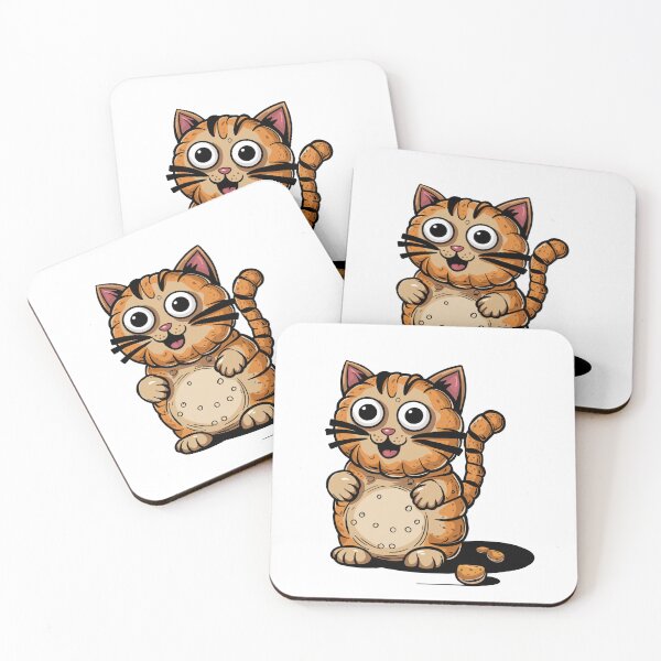 Item preview, Tater tot cat sticker designed and sold by Dospart.