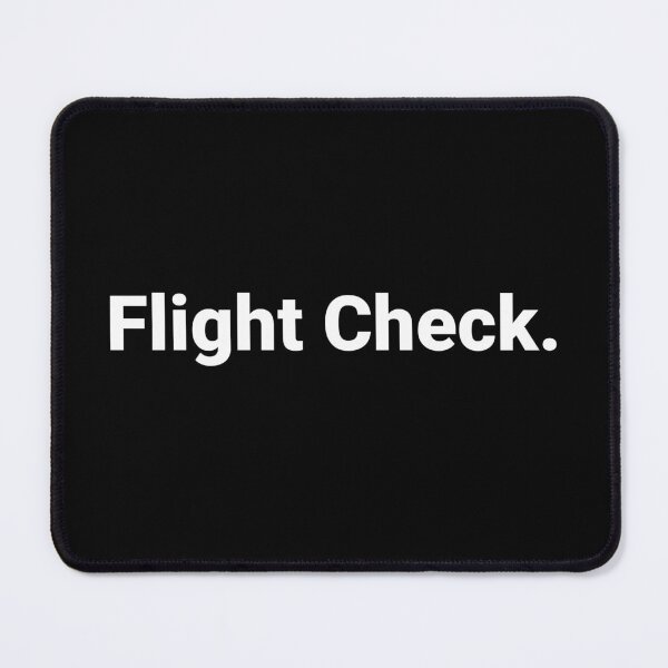 Item preview, Flight Check. designed and sold by Text-based T-Shirts and Gifts.
