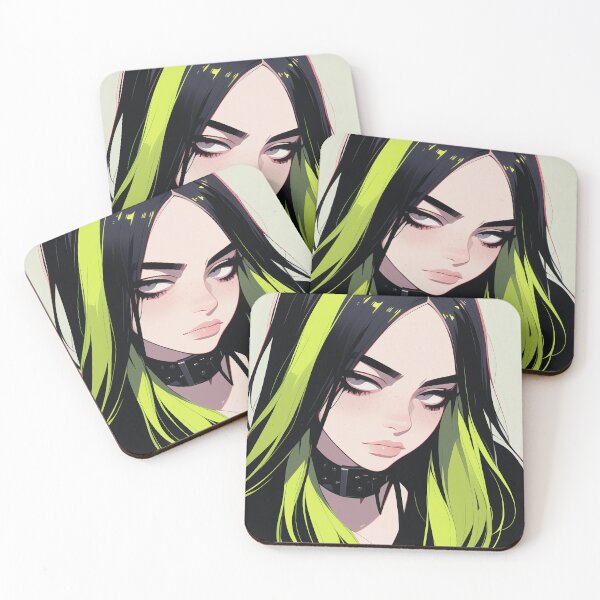Item preview, Billie's hair inspired avatar designed and sold by Nowshin Tasnim.