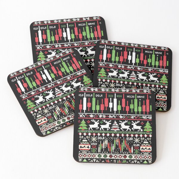 Item preview, Forex Christmas Sweater - Festive Inspiration for Traders designed and sold by chantastical.