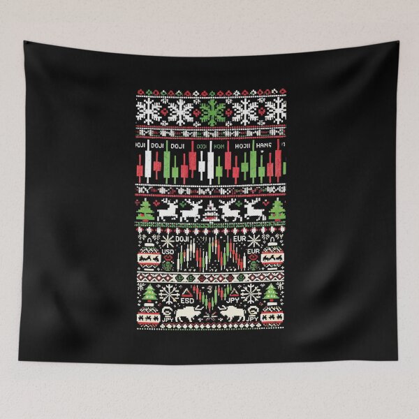Item preview, Forex Christmas Sweater - Festive Inspiration for Traders designed and sold by chantastical.