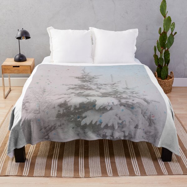 Item preview, Snowy Pine Tree Design, Winter Wonderland, Nature Lover Print, Forest Art, Evergreen Wall Art, Cottage Core Vibes designed and sold by DazzledPenguin.