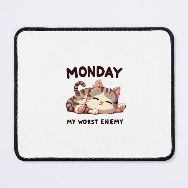 Item preview, Lazy Cat because of monday designed and sold by olgakra.