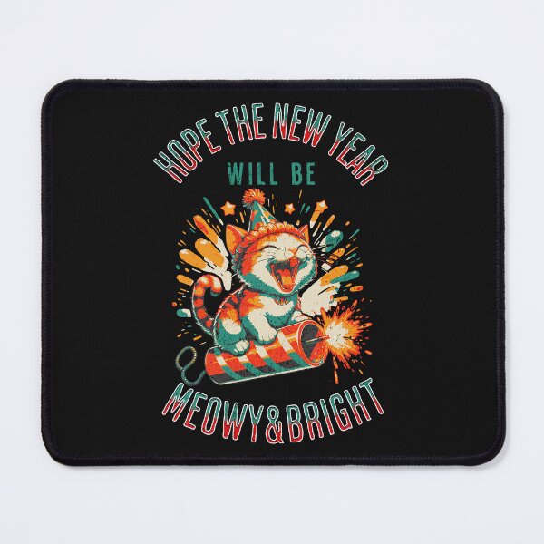 Item preview, Cat Happy New Year designed and sold by AwesomeBeyondLimits.
