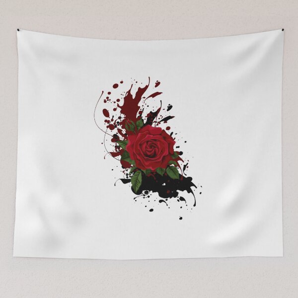 Item preview, Red Rose - Splash - Beautiful designed and sold by TishCO.