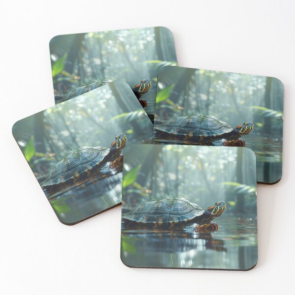 Item preview, Rainforest - River Turtle designed and sold by KootenayDesigns.