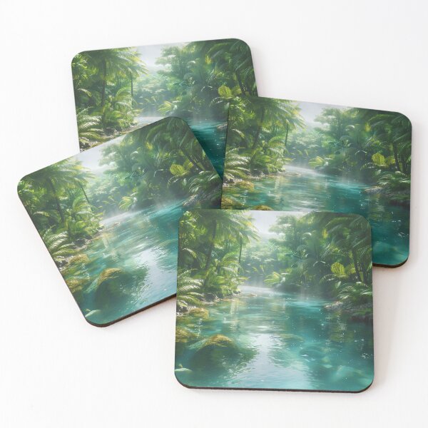 Item preview, Rainforest - River designed and sold by KootenayDesigns.