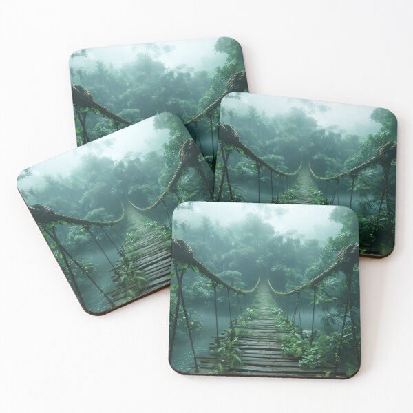 Item preview, Rainforest - Rope Bridge designed and sold by KootenayDesigns.