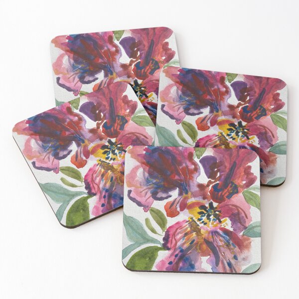 Item preview, Garden Iris Watercolor designed and sold by LakeArtWorks.