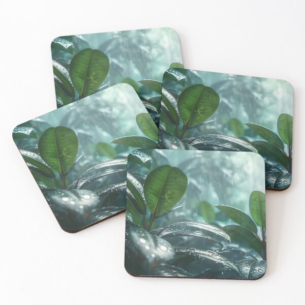Item preview, Rainforest - Rubber Trees designed and sold by KootenayDesigns.