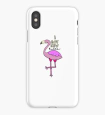 Dua Lipa "New Rules" Flamingo iPhone Case