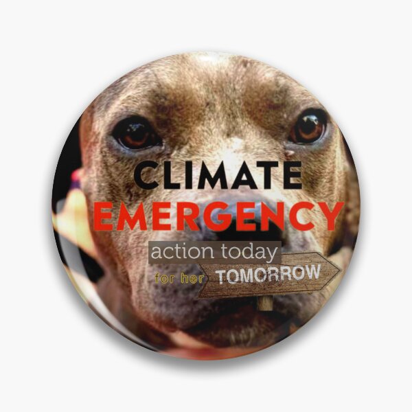 Item preview, Puppy - Climate Emergency  designed and sold by ontological.