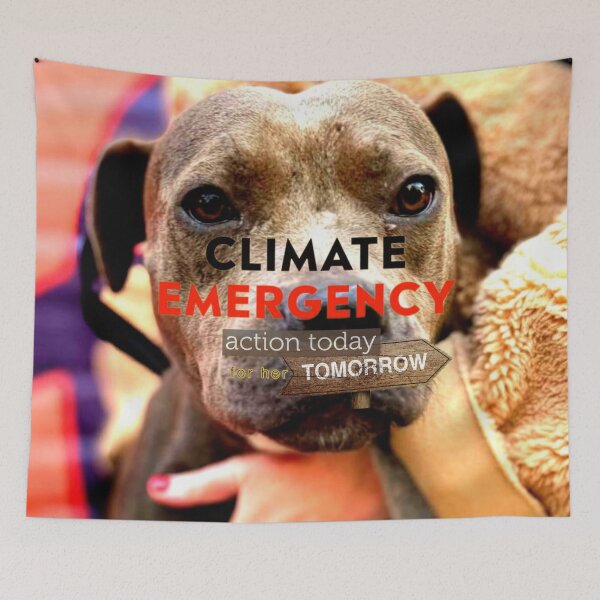 Item preview, Puppy - Climate Emergency  designed and sold by ontological.