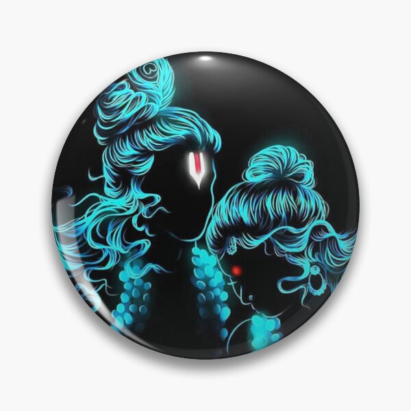 Item preview, Lord Shiva - Neon Light Blue - Spirituality designed and sold by TishCO.
