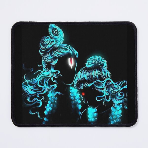 Item preview, Lord Shiva - Neon Light Blue - Spirituality designed and sold by TishCO.