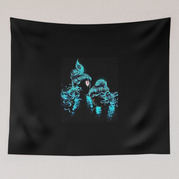 Item preview, Lord Shiva - Neon Light Blue - Spirituality designed and sold by TishCO.