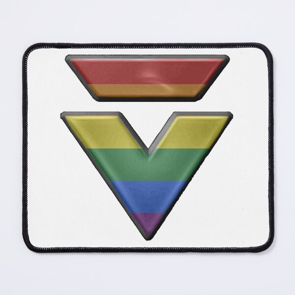 Item preview, Mech Commander LGBTQIA+ emblem designed and sold by TheBritishGeek.