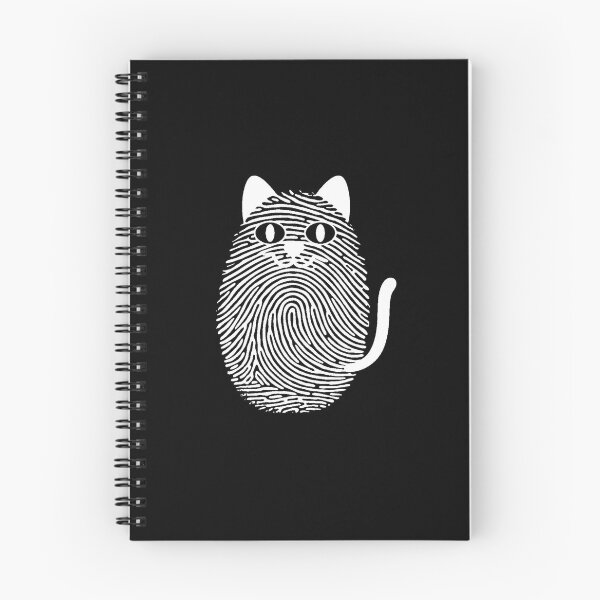 Item preview, fingerprint cat designed and sold by jkrphoto.