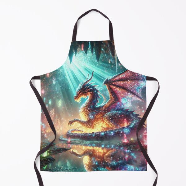 Item preview, Cosmic Dragon in a Glowing Crystal Cave designed and sold by TeslaSt0re.