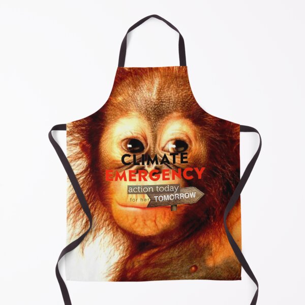 Item preview, Orangutan - Climate Emergency  designed and sold by ontological.