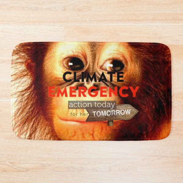 Item preview, Orangutan - Climate Emergency  designed and sold by ontological.