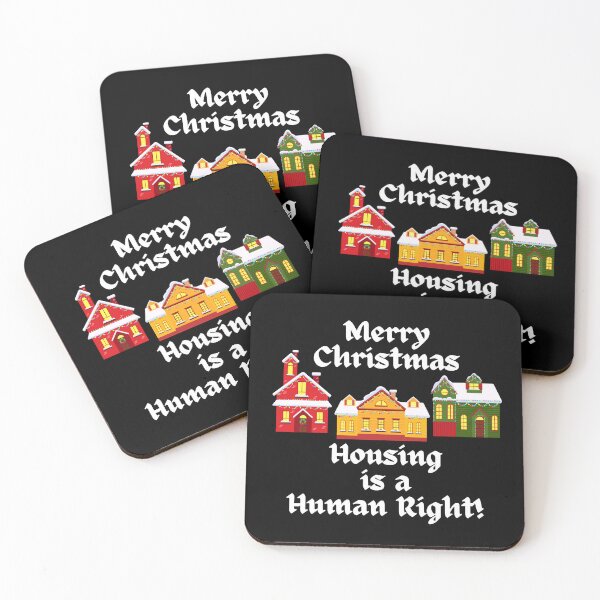 Item preview, Housing is a Human Right - Merry Christmas designed and sold by WigOutlet.