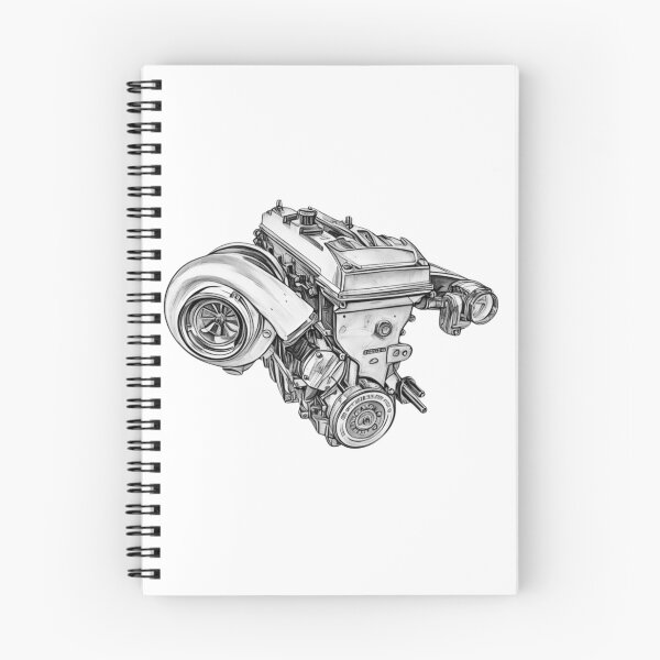 Item preview, Ford Barra Turbo designed and sold by CarArtAustralia.