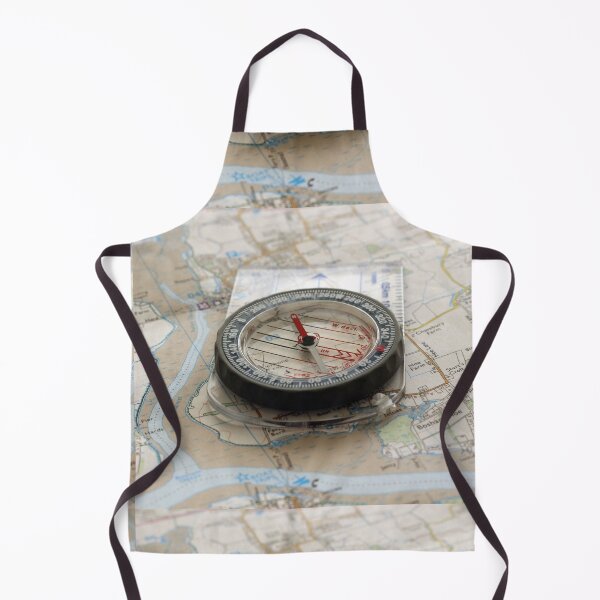 Item preview, Compass and Map designed and sold by pinkal.