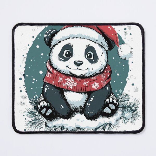 Item preview, Cute Panda Christmas designed and sold by ArtRealms.