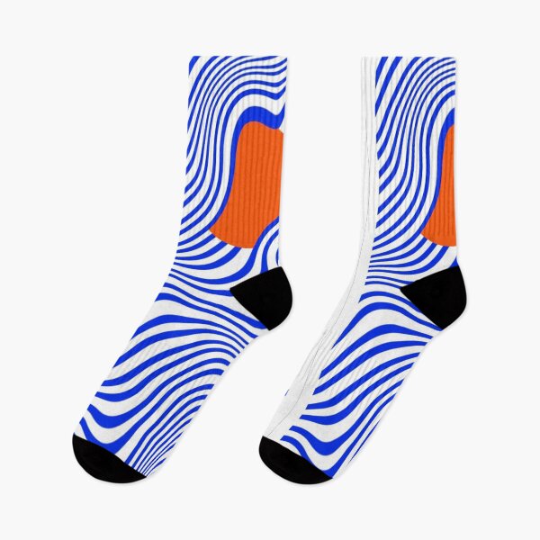 Item preview, Abstract Blue and Orange Lines Design designed and sold by pointense.