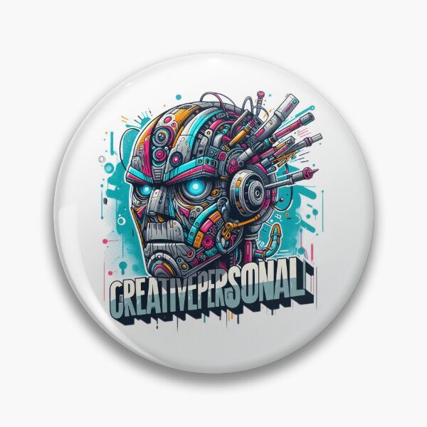 Item preview, Stylish Graffity Art Robot Creativepersonal designed and sold by creativepers.