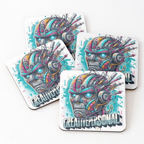 Item preview, Stylish Graffity Art Robot Creativepersonal designed and sold by creativepers.