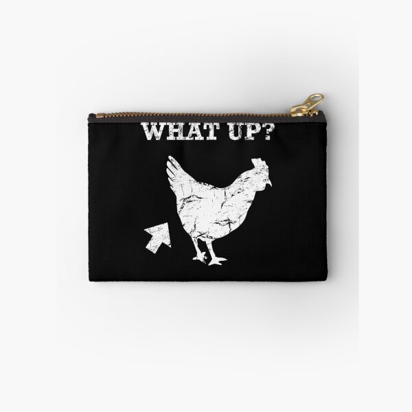 Item preview, WHAT UP? Chicken butt funny animal lover t shirt designed and sold by snowry.