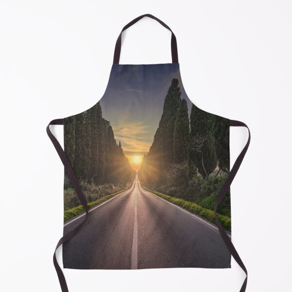 Item preview, The cypress tree-lined avenue of Bolgheri and the sun in the middle designed and sold by Stefano Orazzini.