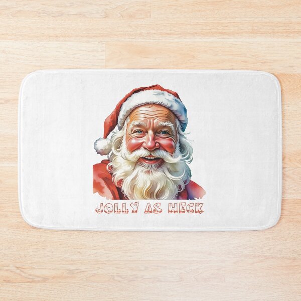 Item preview, Jolly as heck Santa designed and sold by Catherine Harrison.