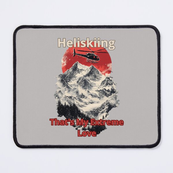 Item preview, Heliskiing Gifts For Mountain Skiing Fans designed and sold by MarcinDesign.