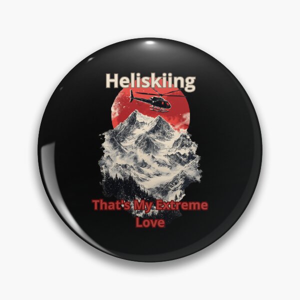 Item preview, Heliskiing Gifts For Mountain Skiing Fans designed and sold by MarcinDesign.