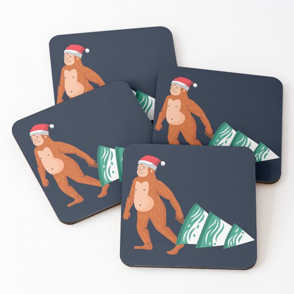 Item preview, christmas tree yeti sasquatch bigfoot  designed and sold by Gossip Rag.