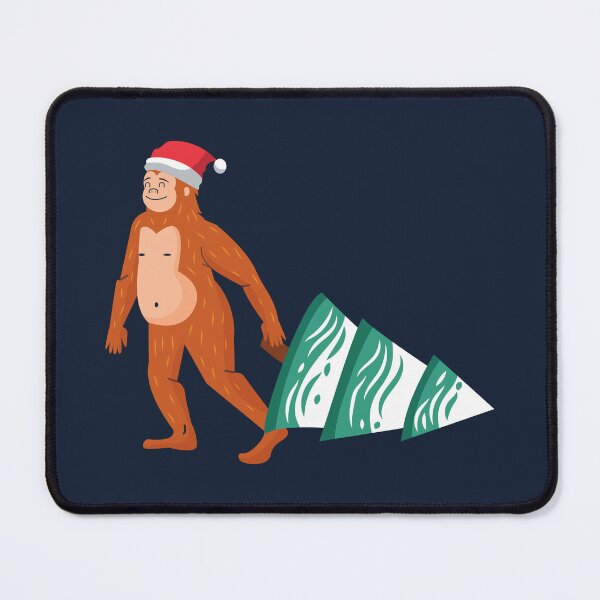 Item preview, christmas tree yeti sasquatch bigfoot designed and sold by Gossip Rag.