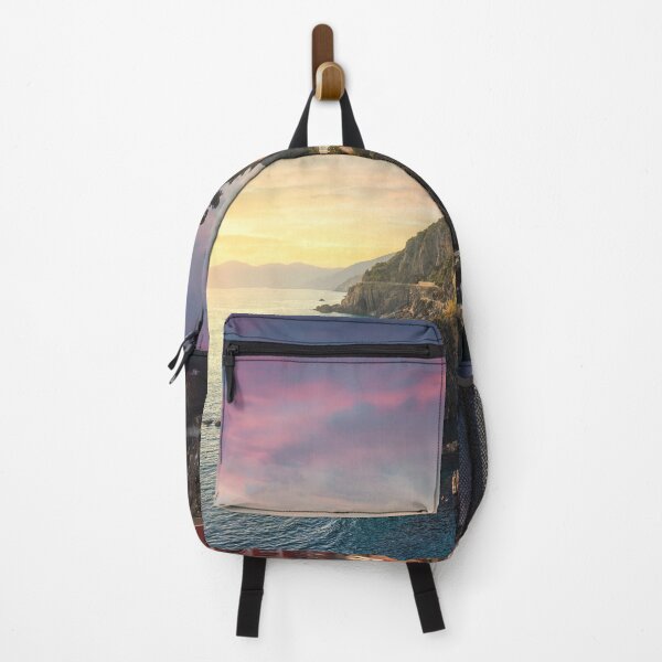 Item preview, Riomaggiore village view at sunset, Cinque Terre designed and sold by Stefano Orazzini.