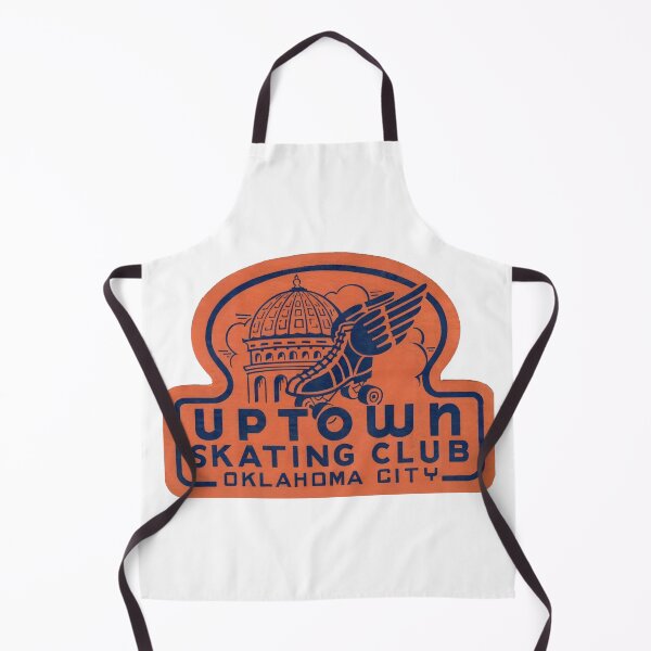 Item preview, Uptown Skating Club Oklahoma City Oklahoma Roller Skating Rink Sticker Decal Label designed and sold by tislord.
