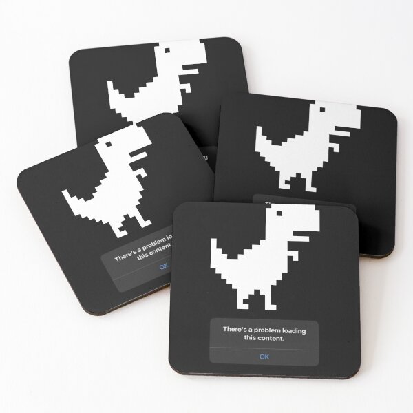 Item preview, Problem Loading Content - Dinosaur - Black and white designed and sold by TishCO.