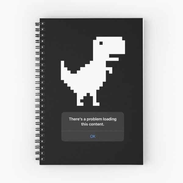 Item preview, Problem Loading Content - Dinosaur - Black and white designed and sold by TishCO.